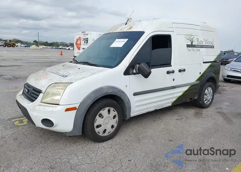 2010 Ford Transit Connect Xlt из США, поврежденный, VIN NM0LS7BN4AT036960